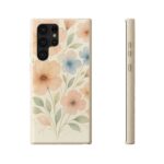 Floral Biodegradable Phone Case - Eco-Friendly Nature Design