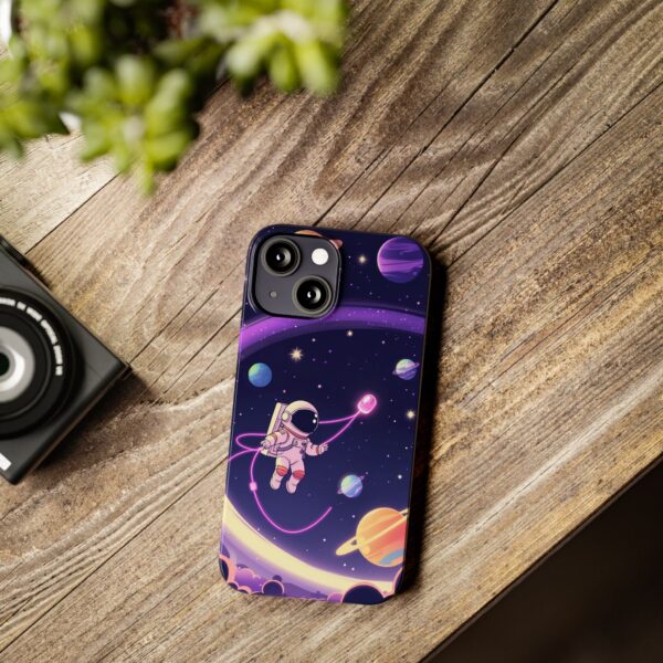 Space Astronaut Slim Phone Case