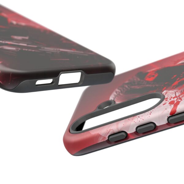 Red Urban Warrior Phone Case for Gamers & Action Fans