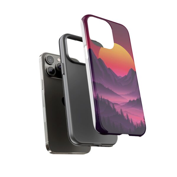 Mountain Sunset Phone Case - Tough Cases for Nature Lovers