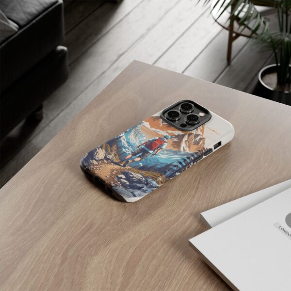Adventure Phone Case, Mountain Hiking Phone Cover, Outdoor Enthusiast Gift, Nature Lover Accessory, Travel Cell Phone Protector