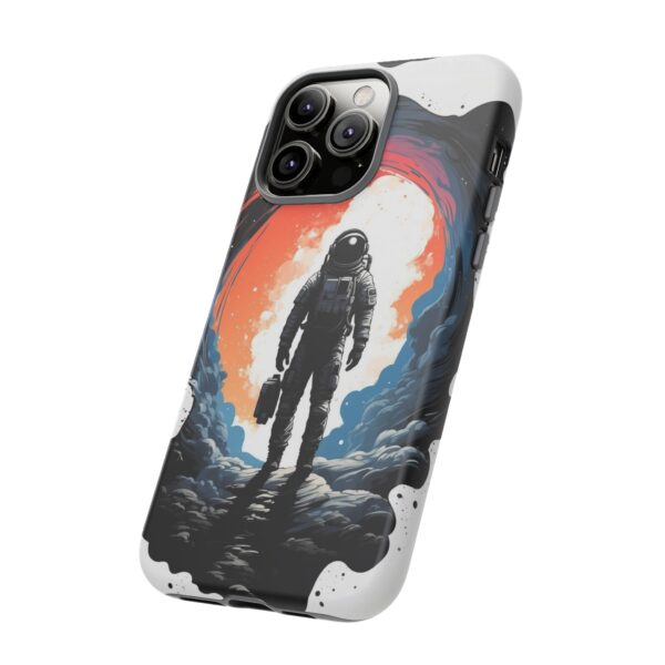 Astronaut Case, Tough Phone Cover, Galaxy Art Protector, Space Lover Gift, Unique Mobile Accessory