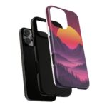 Mountain Sunset Phone Case - Tough Cases for Nature Lovers