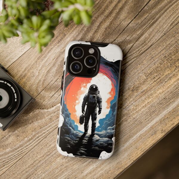 Astronaut Case, Tough Phone Cover, Galaxy Art Protector, Space Lover Gift, Unique Mobile Accessory