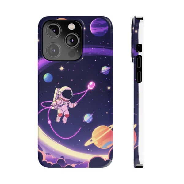 Space Astronaut Slim Phone Case
