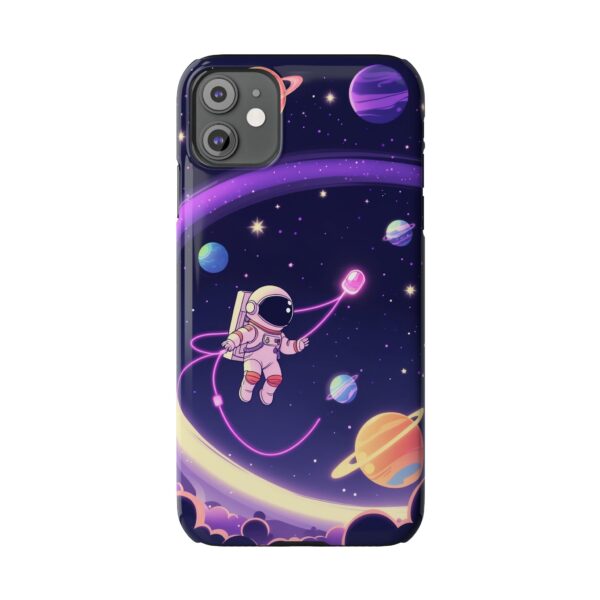 Space Astronaut Slim Phone Case
