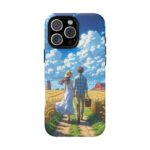 Couple Phone Case – Romantic Landscape Design