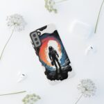 Astronaut Case, Tough Phone Cover, Galaxy Art Protector, Space Lover Gift, Unique Mobile Accessory