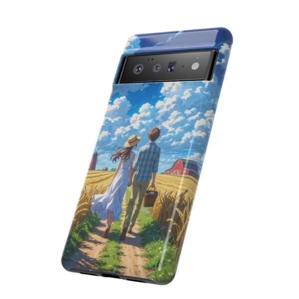 Couple Phone Case – Romantic Landscape Design