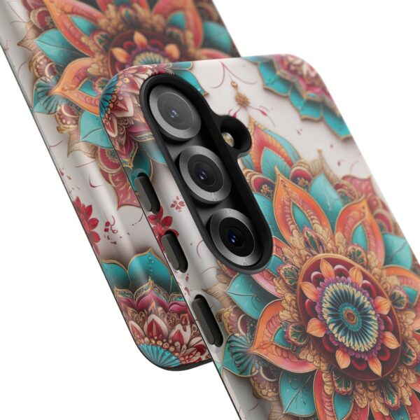 Mandala Phone Case, Colorful Floral Design, Bohemian Style, Tough Cases, Gift for Her