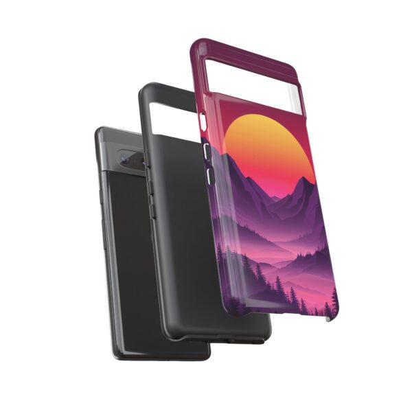 Mountain Sunset Phone Case - Tough Cases for Nature Lovers