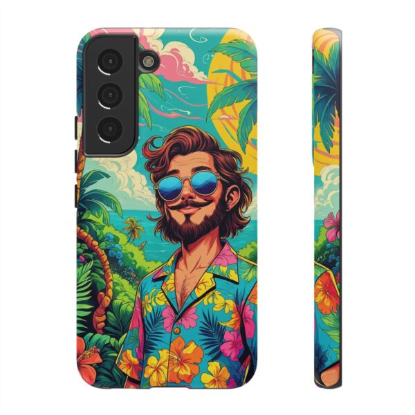 Stylish Hawaiian Tough Phone Case - Perfect for Trendsetters & Everyday Use