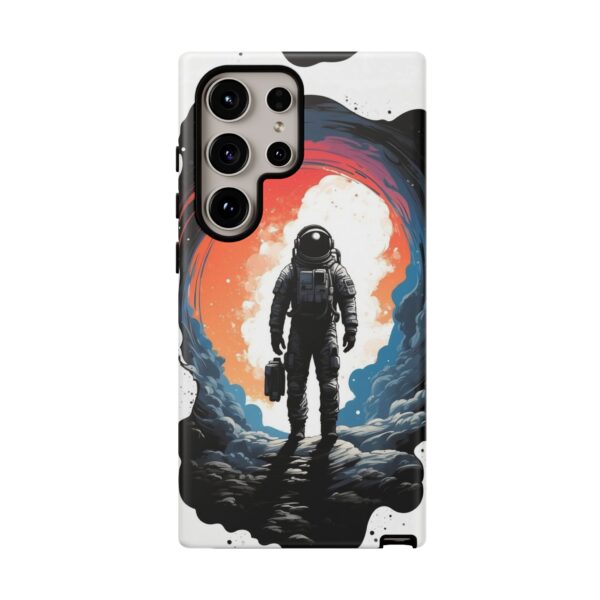 Astronaut Case, Tough Phone Cover, Galaxy Art Protector, Space Lover Gift, Unique Mobile Accessory