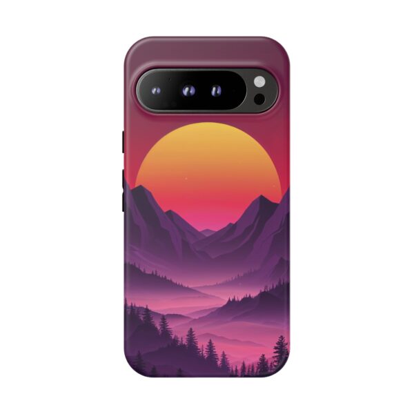 Mountain Sunset Phone Case - Tough Cases for Nature Lovers