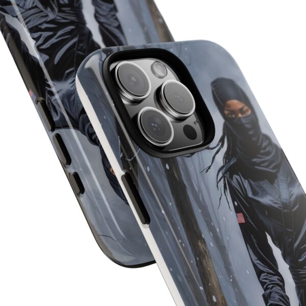 Artistic Phone Case, Ninja Aesthetic, Unique Smartphone Cover, Adventurous Spirit