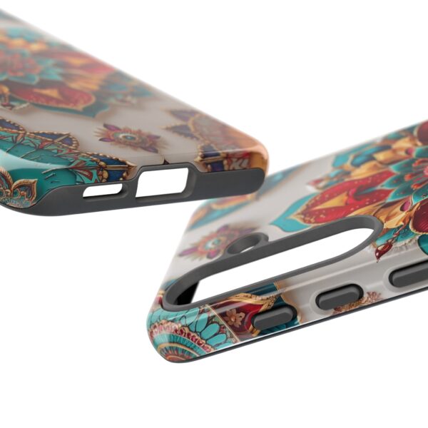 Colorful Mandala Phone Cover, Bohemian Style Accessory, Unique Gift for Her, Stylish Smartphone Protection