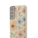 Floral Biodegradable Phone Case - Eco-Friendly Nature Design