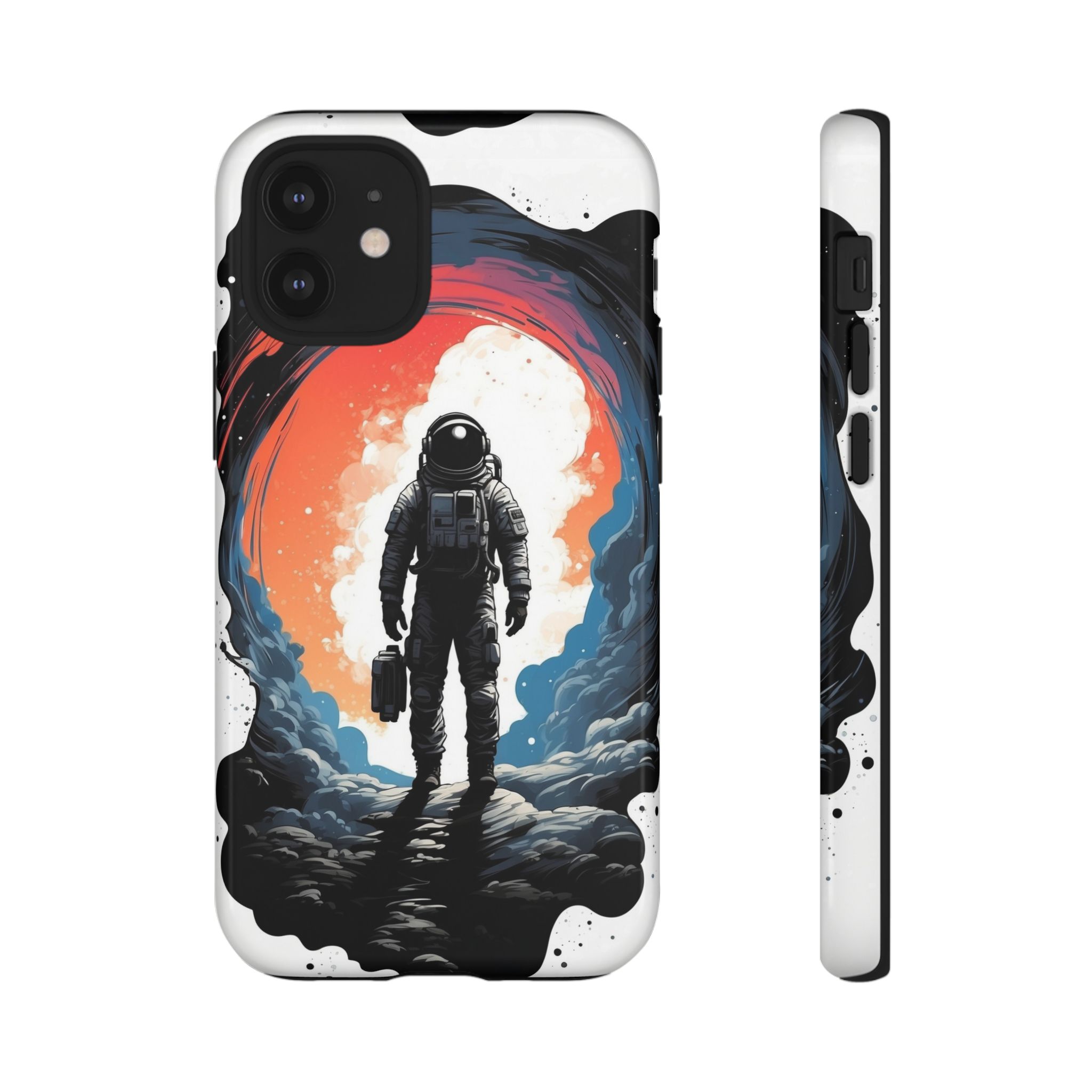 Astronaut Case, Tough Phone Cover, Galaxy Art Protector, Space Lover Gift, Unique Mobile Accessory