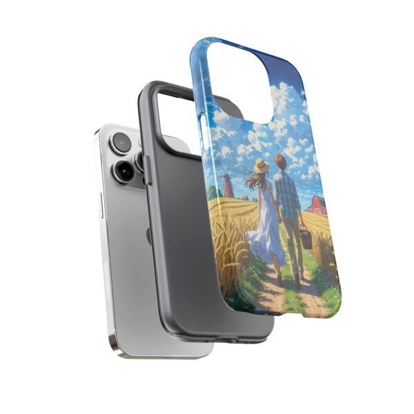 Couple Phone Case – Romantic Landscape Design