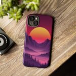 Mountain Sunset Phone Case - Tough Cases for Nature Lovers