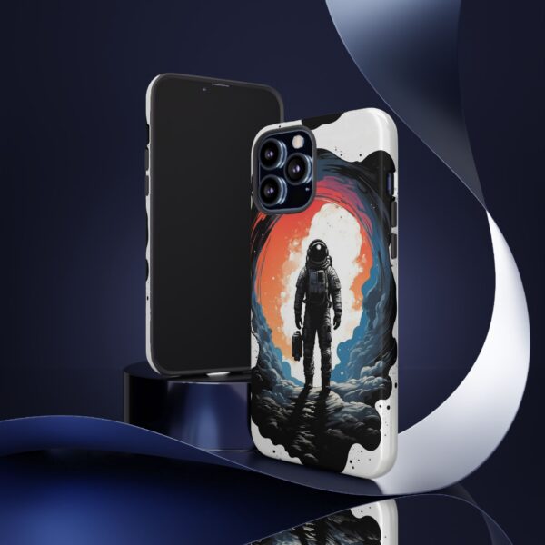 Astronaut Case, Tough Phone Cover, Galaxy Art Protector, Space Lover Gift, Unique Mobile Accessory