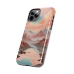 Mountain Reflection Tough Phone Case - Nature-Inspired Design for Adventurers