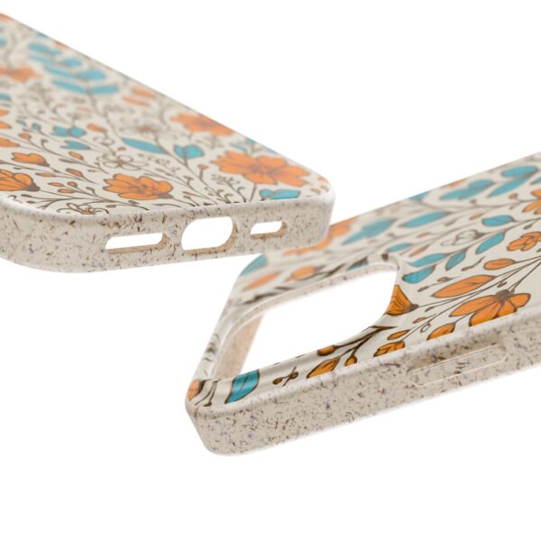 Floral Biodegradable Phone Case - Eco-Friendly Design for Nature Lovers
