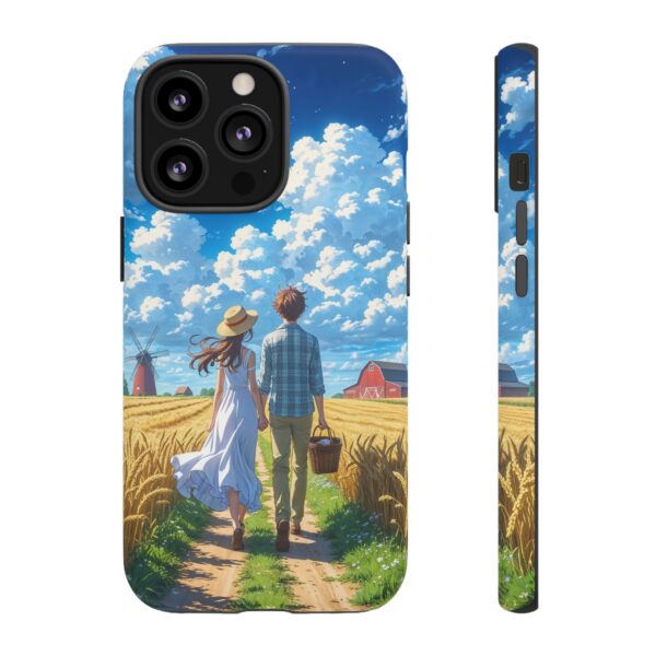 Couple Phone Case – Romantic Landscape Design