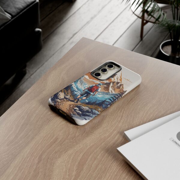 Adventure Phone Case, Mountain Hiking Phone Cover, Outdoor Enthusiast Gift, Nature Lover Accessory, Travel Cell Phone Protector