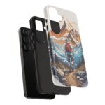 Adventure Phone Case, Mountain Hiking Phone Cover, Outdoor Enthusiast Gift, Nature Lover Accessory, Travel Cell Phone Protector