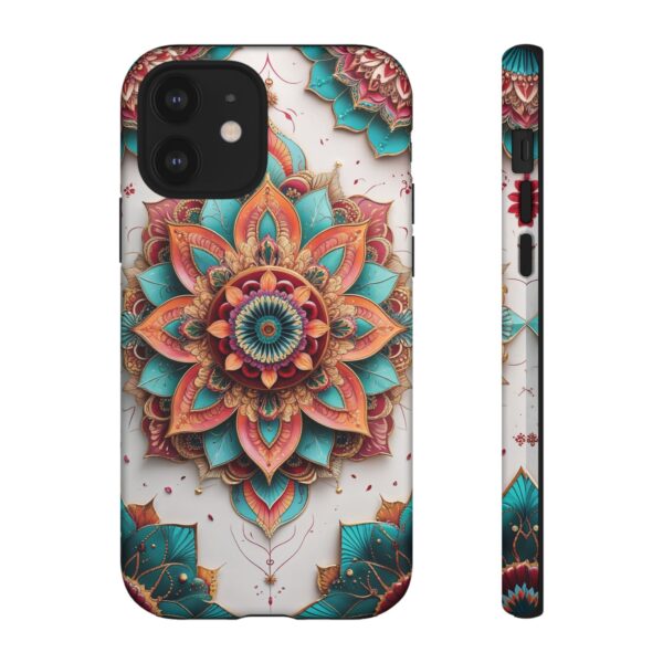 Mandala Phone Case, Colorful Floral Design, Bohemian Style, Tough Cases, Gift for Her