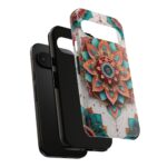 Mandala Phone Case, Colorful Floral Design, Bohemian Style, Tough Cases, Gift for Her
