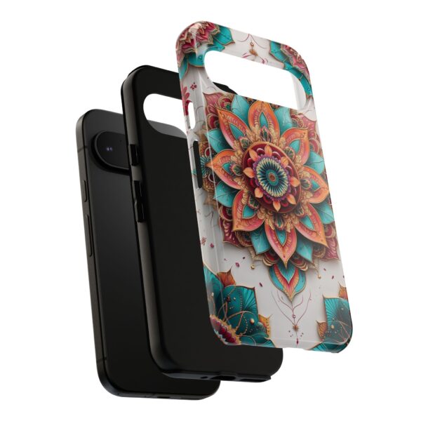 Mandala Phone Case, Colorful Floral Design, Bohemian Style, Tough Cases, Gift for Her
