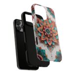 Mandala Phone Case, Colorful Floral Design, Bohemian Style, Tough Cases, Gift for Her