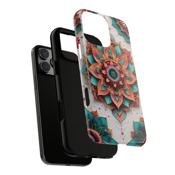 Mandala Phone Case, Colorful Floral Design, Bohemian Style, Tough Cases, Gift for Her