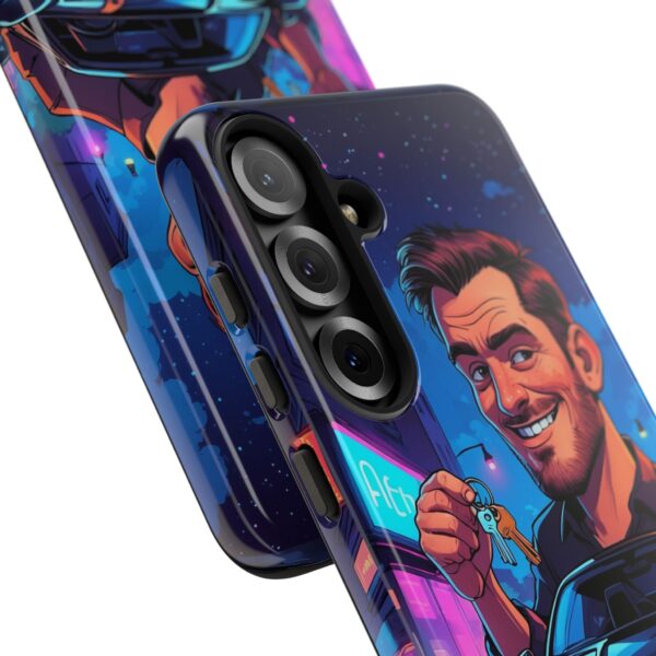 Stylish Car Enthusiast Phone Case with Key Design