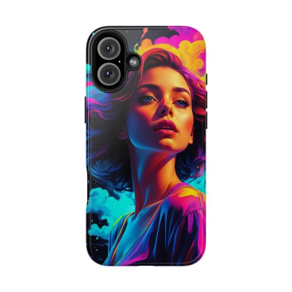 Vibrant, Colorful Woman Design - Tough Phone Case
