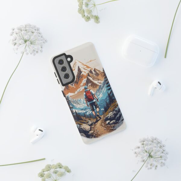 Adventure Phone Case, Mountain Hiking Phone Cover, Outdoor Enthusiast Gift, Nature Lover Accessory, Travel Cell Phone Protector