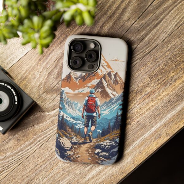 Adventure Phone Case, Mountain Hiking Phone Cover, Outdoor Enthusiast Gift, Nature Lover Accessory, Travel Cell Phone Protector