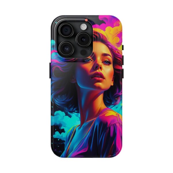 Vibrant, Colorful Woman Design - Tough Phone Case