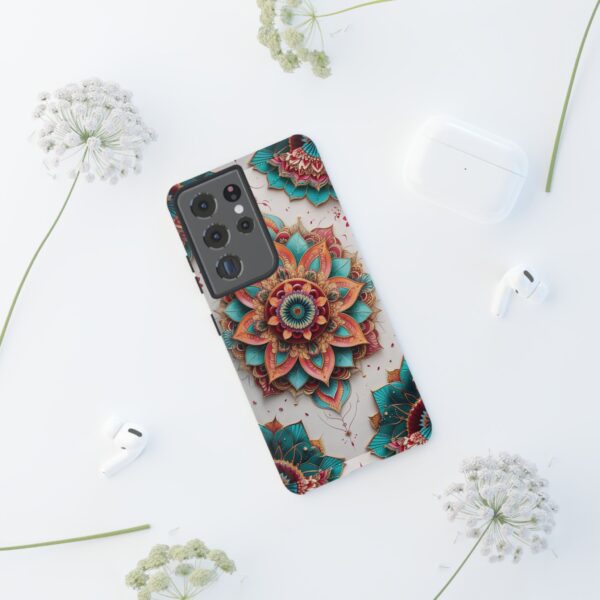 Mandala Phone Case, Colorful Floral Design, Bohemian Style, Tough Cases, Gift for Her