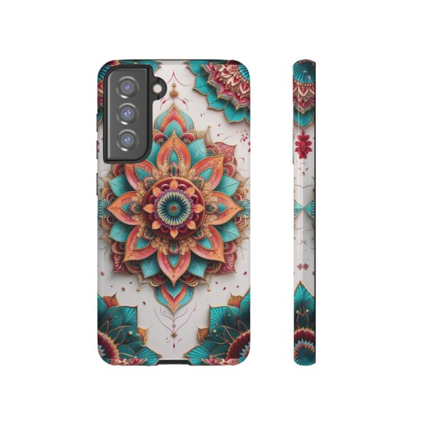 Mandala Phone Case, Colorful Floral Design, Bohemian Style, Tough Cases, Gift for Her