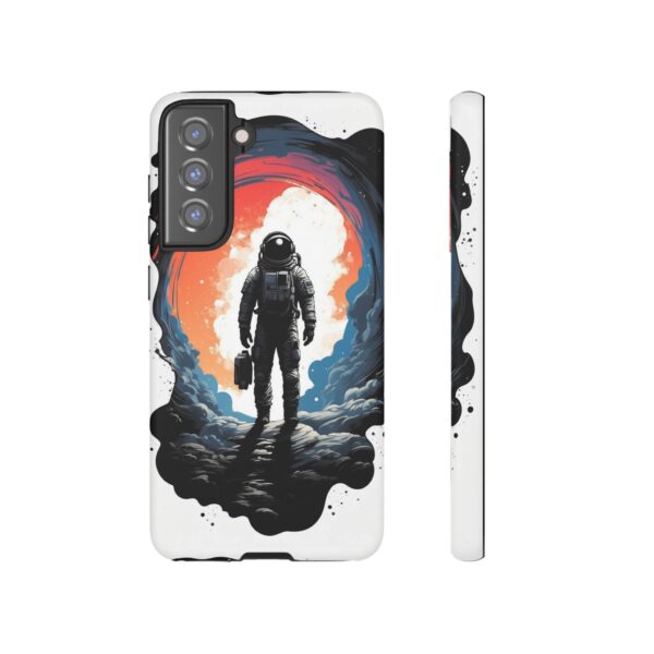 Astronaut Case, Tough Phone Cover, Galaxy Art Protector, Space Lover Gift, Unique Mobile Accessory
