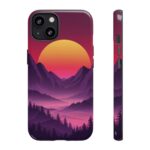 Mountain Sunset Phone Case - Tough Cases for Nature Lovers