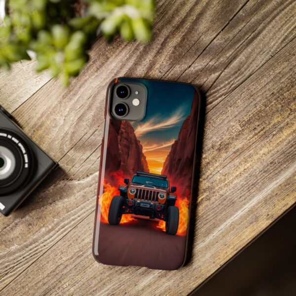 Adventure Jeep Slim Phone Case - Perfect for Off-Road Enthusiasts
