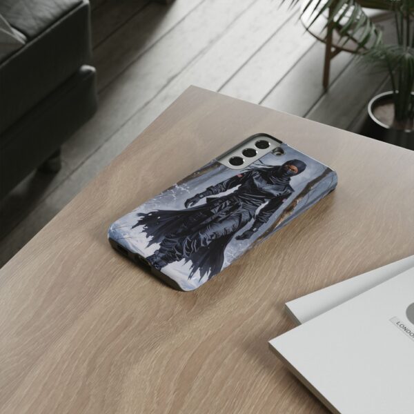 Artistic Phone Case, Ninja Aesthetic, Unique Smartphone Cover, Adventurous Spirit