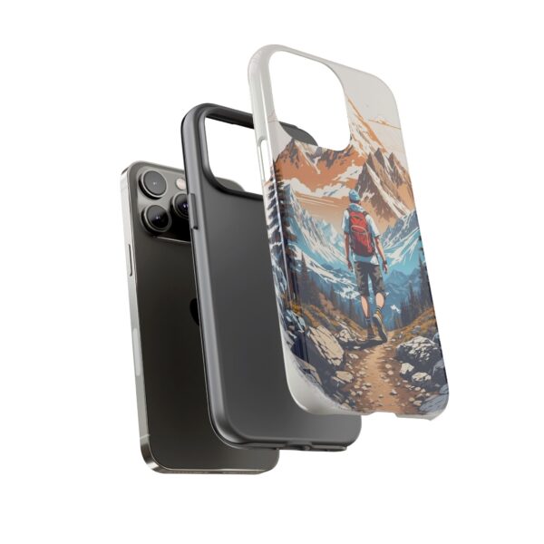 Adventure Phone Case, Mountain Hiking Phone Cover, Outdoor Enthusiast Gift, Nature Lover Accessory, Travel Cell Phone Protector