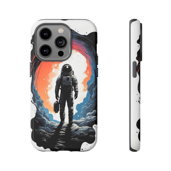 Astronaut Case, Tough Phone Cover, Galaxy Art Protector, Space Lover Gift, Unique Mobile Accessory