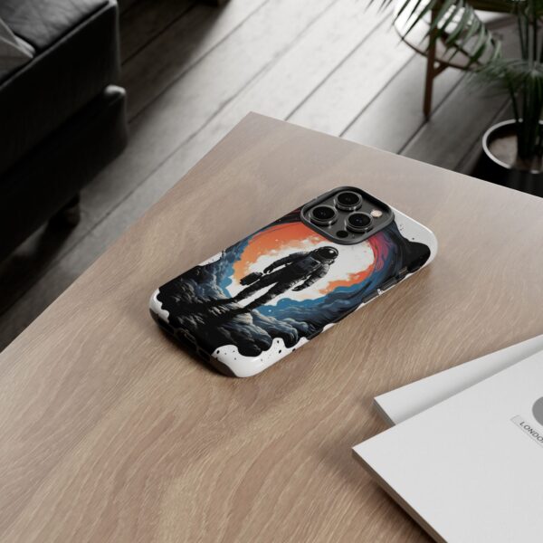 Astronaut Case, Tough Phone Cover, Galaxy Art Protector, Space Lover Gift, Unique Mobile Accessory