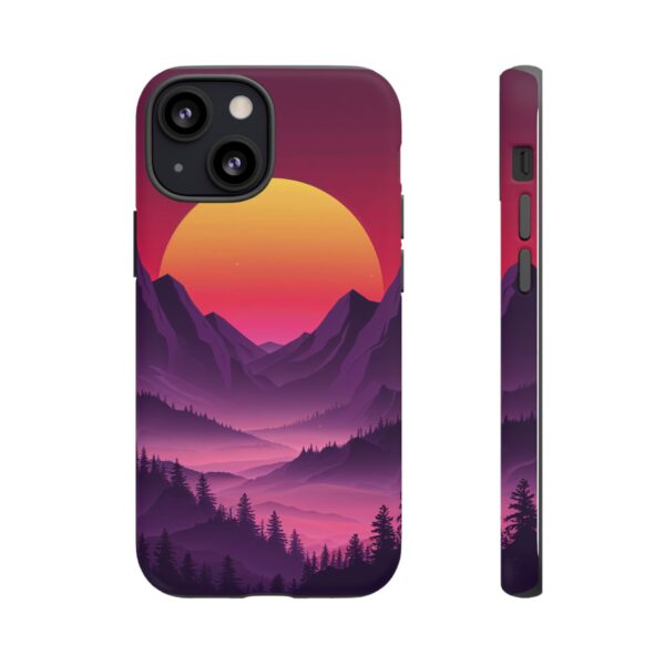 Mountain Sunset Phone Case - Tough Cases for Nature Lovers